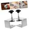 TEHAUX 4pcs Stainless Steel Adjustable Drawer Front Installation Clamps Versatile