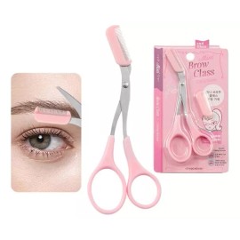 AJC Toys Tijera Con Peine Perfilador De Cejas  Y Pestañas