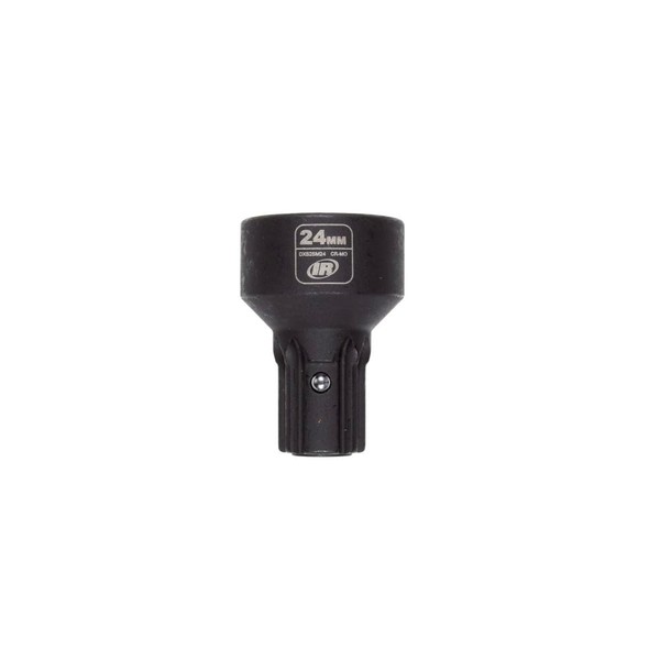 Ingersoll-Rand DXS2 Impact Socket, 24mm Metric Standard, Chrome Molybdenum Steel