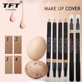 TFT Concealer Pencil for Face Double-Sided Under Eye Concealer Longlasting & Waterproof Cosmetics VCXN