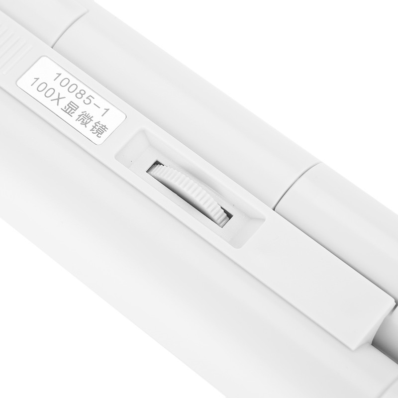 100X Zoom Microscope Double Tube Jewelry Magnifier Pocket Magnifying Glass