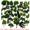 NW 32pcs Mixed Model Trees Model Train Scenery Architecture Trees