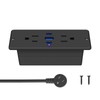 CCCEI Recessed Power Strip with Outlet and 65W USB C