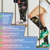 FOFLORA Compression Socks for Women & Men 7 Pairs Knee