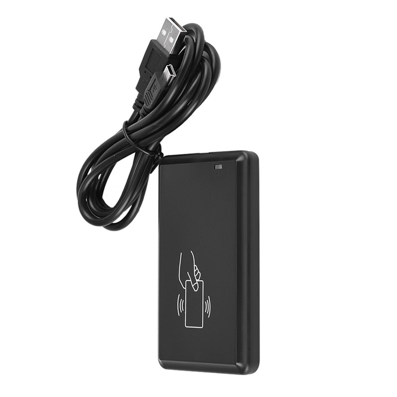 RFID Reader, 13.56Mhz USB Smart IC Card RFID Card Reader,
