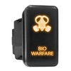 BIO Warfare - Push Switch with Backlit Symbol Backlight ON-Off