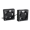 TRIPP LITE Wall-Mount Roof Fan Kit, 2 High-Performance Fans, 120V,