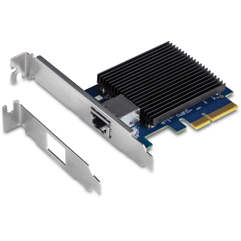 TRENDnet 10 Gigabit PCIe Network Adapter,TEG-10GECTX(Renewed)