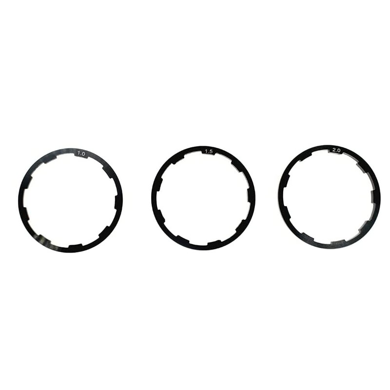 3pcs Bicycle Cassette Spacer, Bicycle Hub Spacer, Bicycle Headset Washer