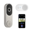 guggre 1080p Wireless Video Doorbell & Indoor Ring Chime, Enhanced