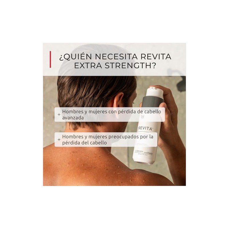 DS Laboratories Revita Extra Strength Shampoo Anticaída y para la