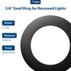 Amico 12 Pack Goof Rings for 6 Inch Recessed Lights,