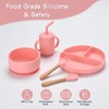 Silicone Baby Feeding Set,13PCS Baby Feeding Essentials with Suction Bowl