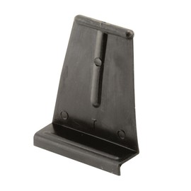 Prime-Line L 5566 Spline Channel Pull Tabs, Black (6 Pack)