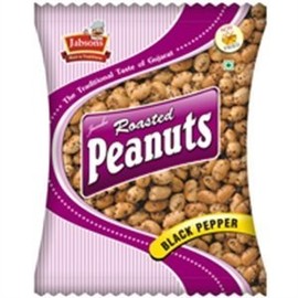 Jumbo Roasted Peanuts - Black Pepper - 140 Gms X 5 by Jabsons