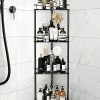 Esquinero Para Baño Metálico Cuatro Niveles Resistente A Hum