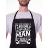 Print4U I'd Become Grumpy Old Man Funny Novelty Baking BBQ