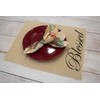 Blessed Burlap Placemats