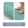 PADOOR Bathtub-Mat Non Slip with Suction Cups and Drain Holes,