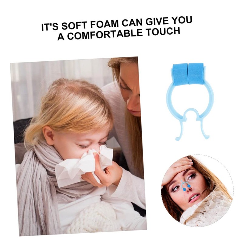 NOLITOY 4sets Nose Clips for Lung Breathing Training Durable Nasal