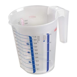 Curver 168123 Messbecher, Polypropylen, transparent, 19 x 17 x 14 cm