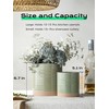 YHOSSEUN Kitchen Utensil Holder, 6.7"+5.1" Ceramic Utensil Holder for Kitchen