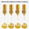 HysiPrui Printer Extruder Nozzle Kit Including 5 Pieces 0.4 mm
