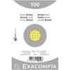Exacompta Checked Index Cards for Printing, 100 x 150 mm,