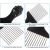 6 African American African American Black Fist Afro Combs
