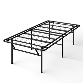 ZINUS SmartBase Heavy Duty Mattress Foundation, 18 Inch Metal Platform Bed Frame, No Box Spring Needed, Sturdy Steel Frame, Underbed Storage, Twin XL