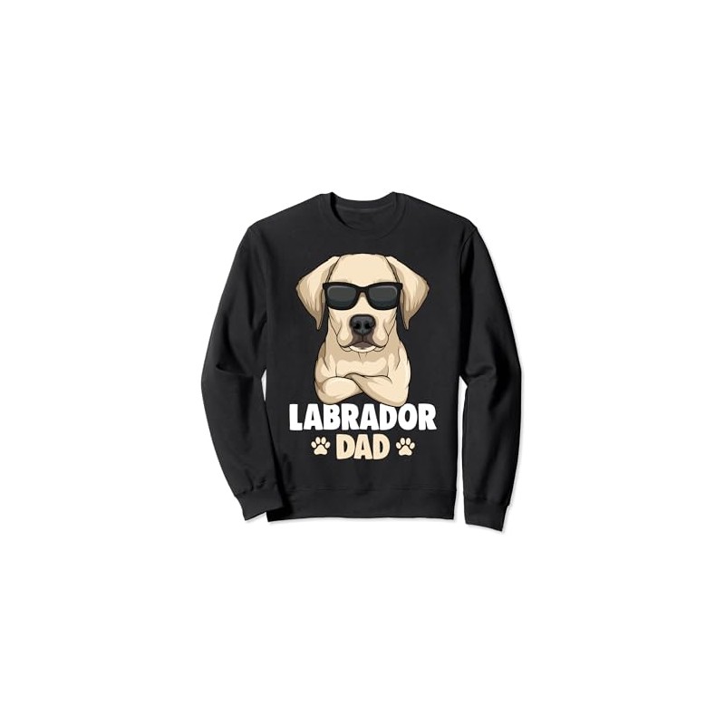 Labrador Dogs Dad Men Sweatshirt