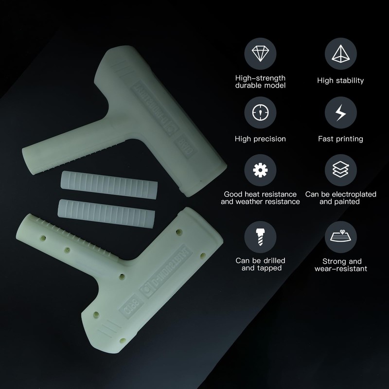 Cretbee Tough 3D Printing Resin, Rigid-Tough Engineering Resin, High Precision,