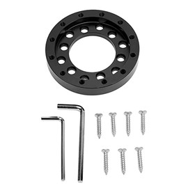 Placa Adaptadora de Volante de 70mm para G25 G27 Stock Set, Experiencia de Carreras Real, Adaptador de Rueda de Aleación de Aluminio                  
