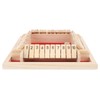 4 Sided Shut The Box Dice Game Wooden Board Table