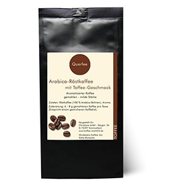 Coffee with Flavour - Toffee - Arabica Roasted Coffee with Toffee Flavour - Ground - 250 g