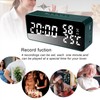 Alarm Clock for Bedroom 5 Alarms LED Display Mirror Desk