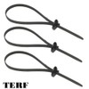 TERF® 20 Pcs Black Chassis Cable Ties 370mm (14.57'') X