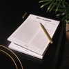 NIKITA Daily Planner Pad - A5 Undated To Do List