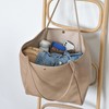 HOXIS Oversize Pu Leather Tote Women Weekender Bag Shopper Handbag