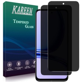 KAREEN [2 Pack] Privacy Screen Protector for Motorola Moto G Stylus 5G (2024) Anti Spy Private Tempered Glass, Anti-Scratch, Bubble Free