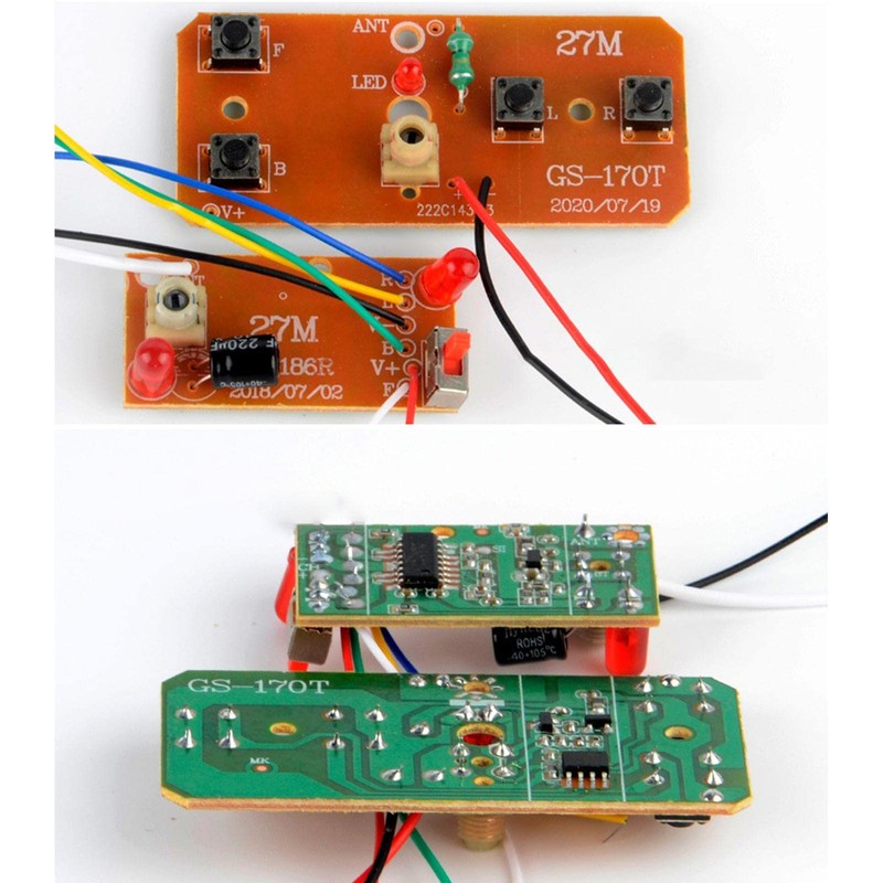 T Tooyful 2pcs Transmitter Receiver Board Module Set, DC 3-4.5V