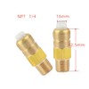 678169004 Brass Thermal Relief Valve Thermal Release Valve for Homelite