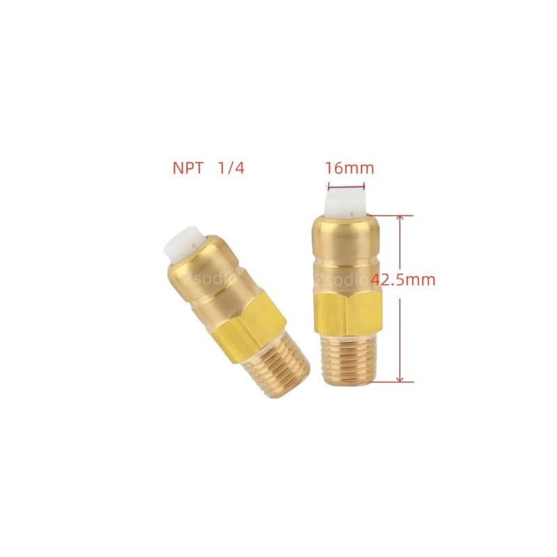 678169004 Brass Thermal Relief Valve Thermal Release Valve for Homelite