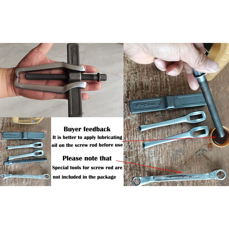 MANNIFEN CR-V Single Hook Two Claws Puller Separate Lifting Device.TAO+