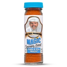 Chef Paul Magic Seasoning Blends Pork & Veal Magic | Bold & Smoky Seasoning | Perfect for BBQ, Grilling, and Roasting | All Purpose Seasoning Blend for Pork, Veal & Lamb | 2 oz (Pack Of 1)