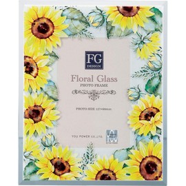 UPOWER FF-02097 Yellow Photo Frame, 6.3 x 7.9 x 0.4 inches (16 x 20 x 1 cm)