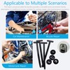 30PCS Nylon Universal Cable Tie Buckles, Multi-functional T Rivet Zip