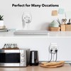 BN-LINK Multi Plug Outlet Extender 2 Pack, 3 Wall Outlets