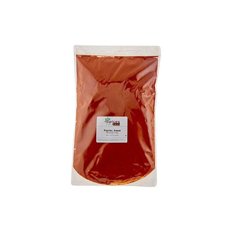 SFL Paprika, Sweet - 5 lbs Resealable Bag - Kosher