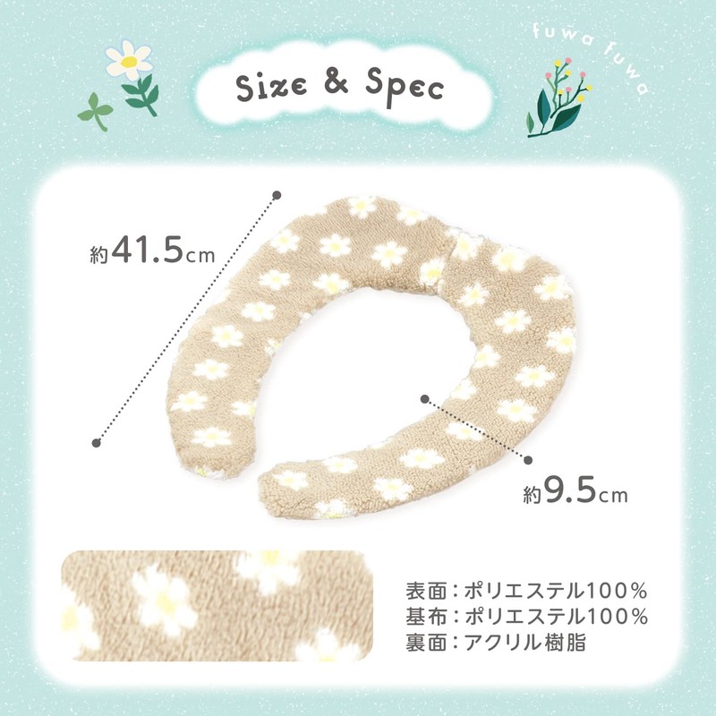 Lec Pita Q Adsorption Plant Sheet, Fluffy Boa (Small Flowers,